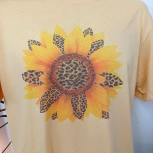 New Sunflower Graphic Tee